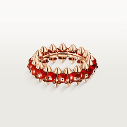 [Cadisa] CLASH 7.9MM AGATE CHALCEDONY RING