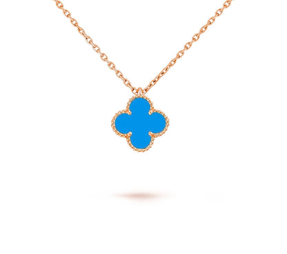 [Cadisa]CLOVER MINI 9.5MM CARNELIANS NECKLACE COLLECTION