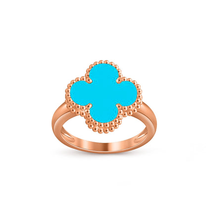 [Cadisa]CLOVER RING ROSE GOLD COLLECTION