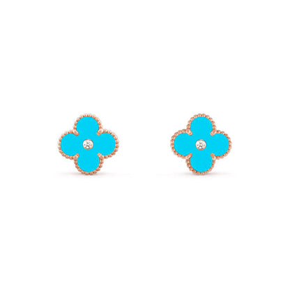 [Cadisa]CLOVER  15MM DIAMOND EARRINGS COLLECTION