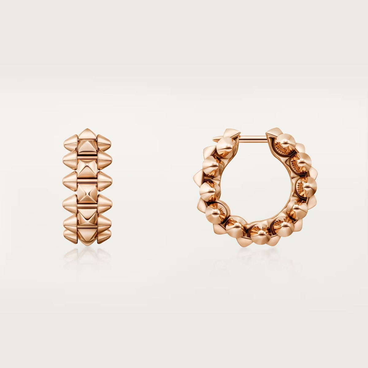 [Cadisa] CLASH MINI HOOP EARRINGS