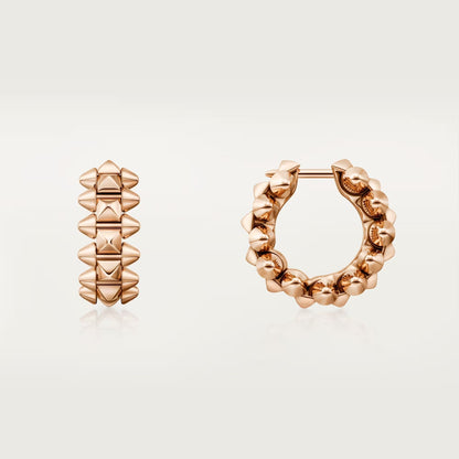 [Cadisa] CLASH MINI HOOP EARRINGS