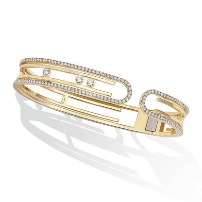 [Cadisa]MOVE 10TH PAVED DIAMOND BRACELET