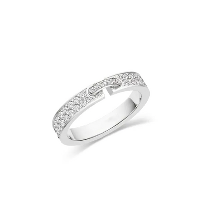 [Cadisa]ALLIANCE LIENS VIDENCE PAVED DIAMOND 4MM RING
