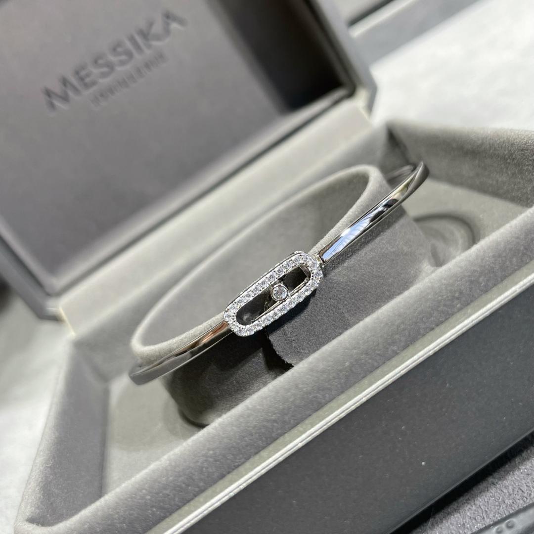 [Cadisa]Move Uno pavé flex bangle medium
