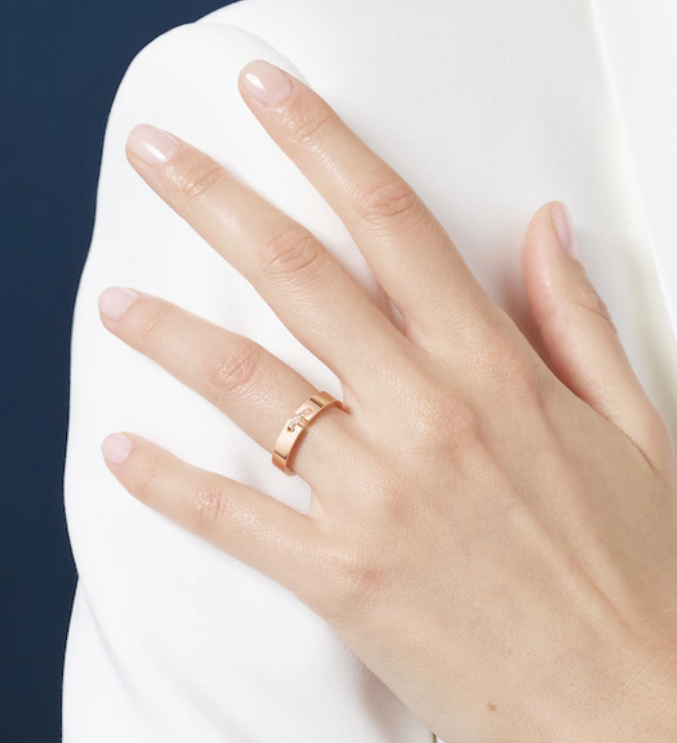 [Cadisa]ALLIANCE LIENS VIDENCE DIAMOND 4MM RING
