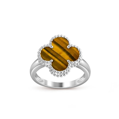 [Cadisa]CLOVER SILVER RING COLLECTION