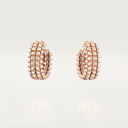 [Cadisa] CLASH 9.2MM DOUBLE ROW EARRINGS