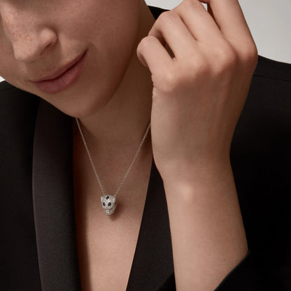 [Cadisa] PANTHERE FULL DIAMOND NECKLACE