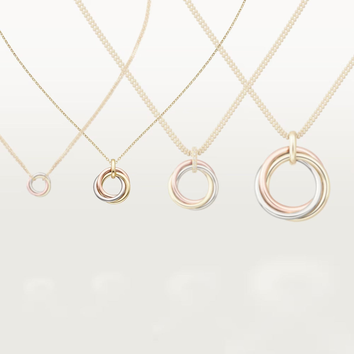 [Cadisa] TRINITY SMALL NECKLACE