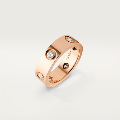 [Cadisa] LOVE 5.5MM 6 DIAMOND RING