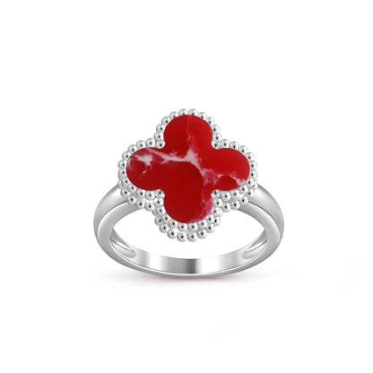 [Cadisa]CLOVER SILVER RING COLLECTION