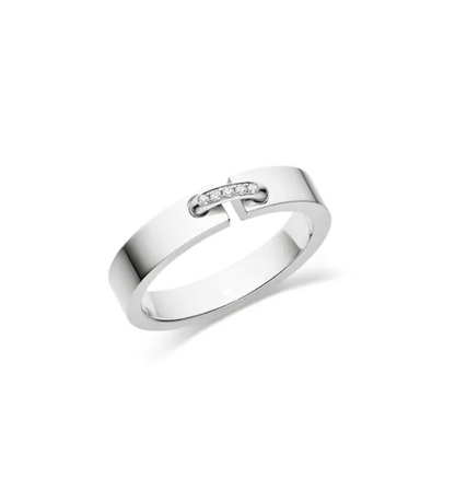 [Cadisa]ALLIANCE LIENS VIDENCE DIAMOND 4MM RING