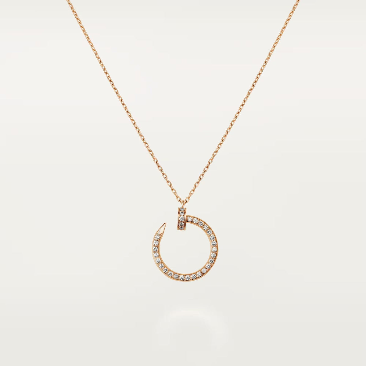 [Cadisa] JUSTE NECKLACE FULL DIAMOND