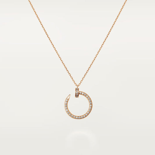 [Cadisa] JUSTE NECKLACE FULL DIAMOND