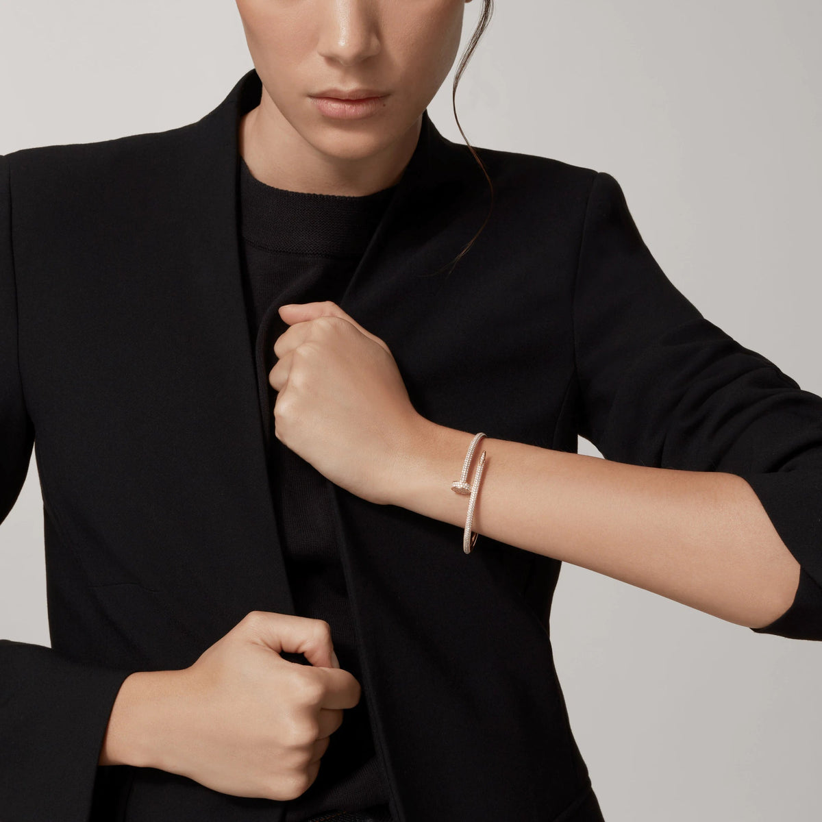 [Cadisa] JUSTE BRACELET 3.5MM ALL DIAMONDS