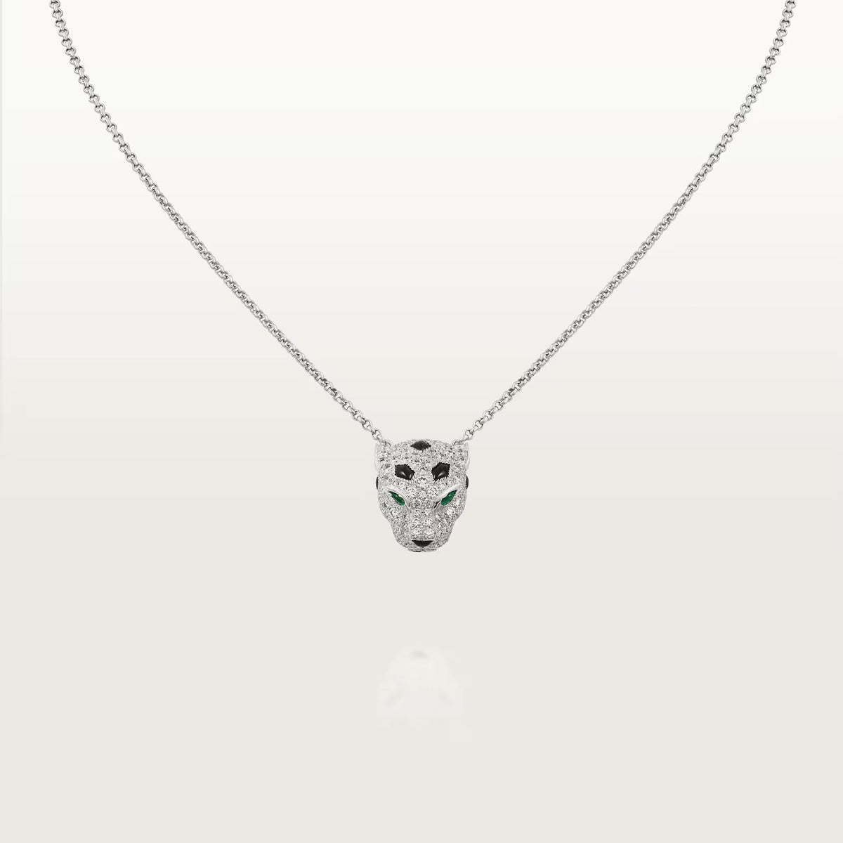 [Cadisa] PANTHERE FULL DIAMOND NECKLACE