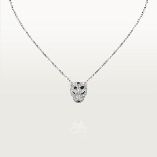 [Cadisa] PANTHERE FULL DIAMOND NECKLACE