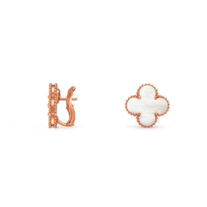 [Cadisa]CLOVER 15MM MOP EARRINGS COLLECTION