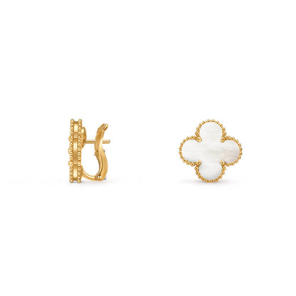 [Cadisa]CLOVER 15MM MOP EARRINGS COLLECTION