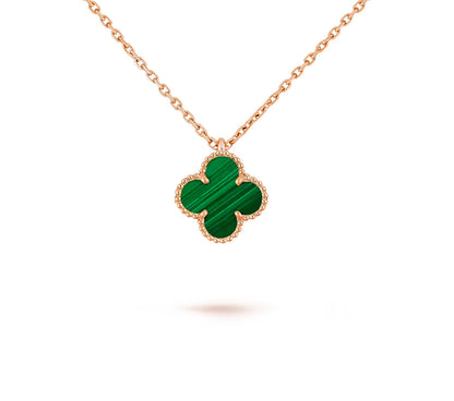 [Cadisa]CLOVER MINI 9.5MM CARNELIANS NECKLACE COLLECTION