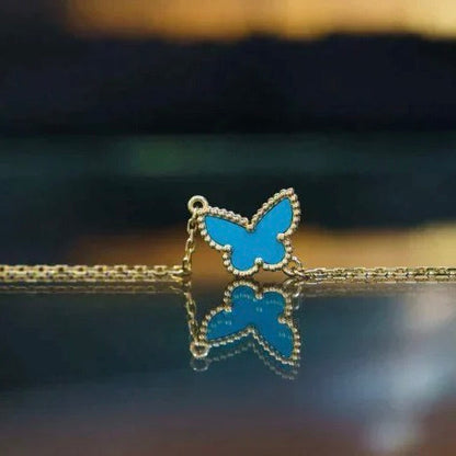 [Cadisa]BUTTERFLY TURQUOISE BUTTERFLY BRACELET