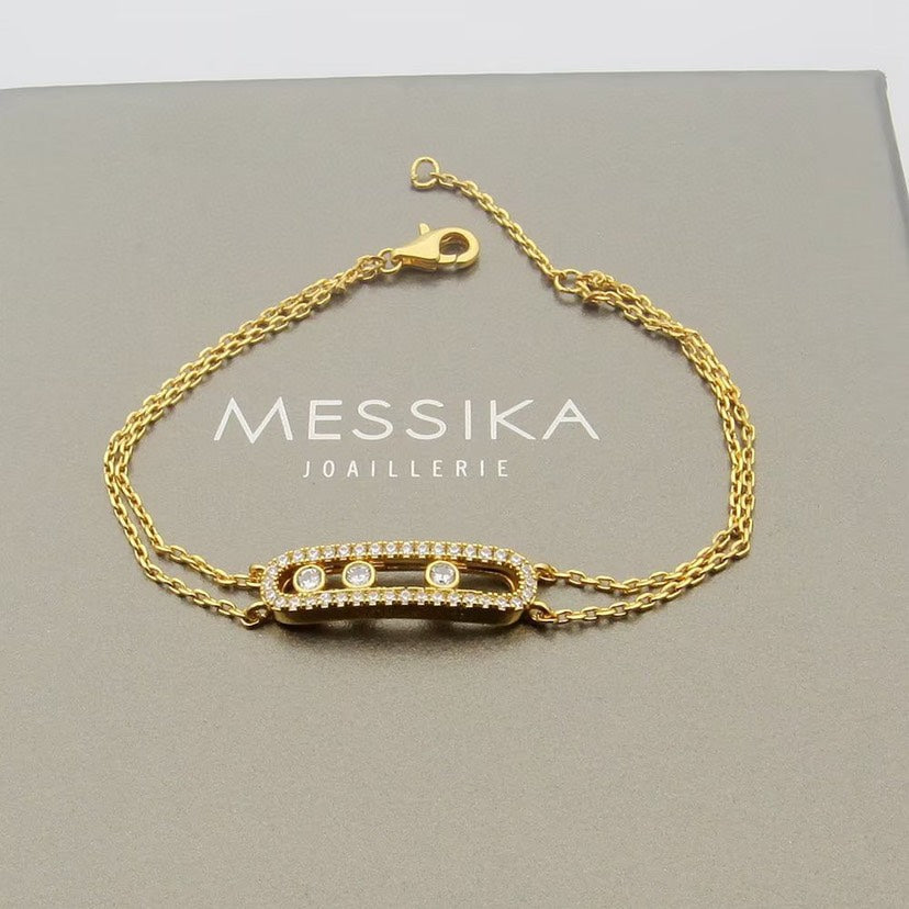[Cadisa] Move Classique pavé bracelet