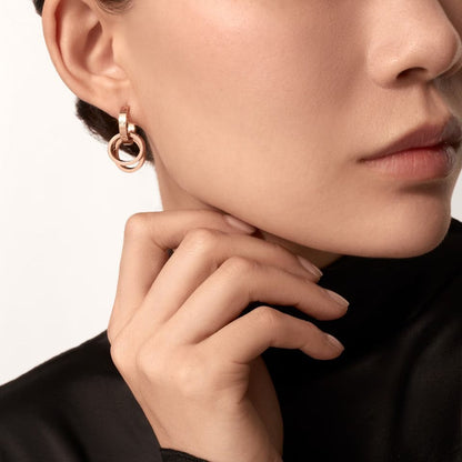 [Cadisa] LOVE 3.3MM DANGLE EARRINGS