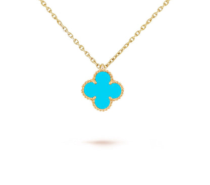 [Cadisa]CLOVER MINI 9.5MM CARNELIANS NECKLACE COLLECTION