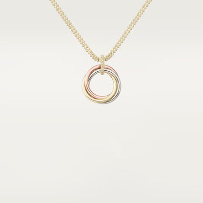 [Cadisa] TRINITY MEDIUM  DIAMONDS NECKLACE
