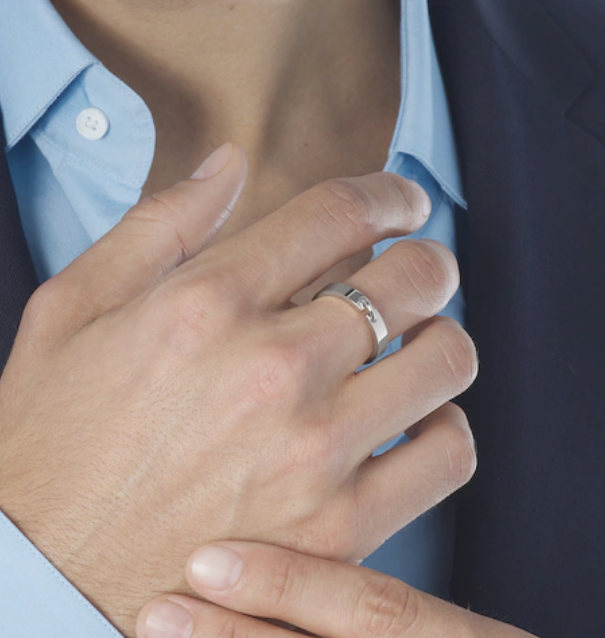 [Cadisa]ALLIANCE LIENS VIDENCE 4MM RING