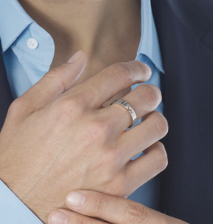 [Cadisa]ALLIANCE LIENS VIDENCE 4MM RING