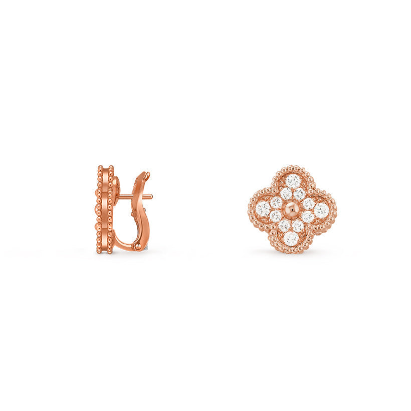 [Cadisa]CLOVER 15MM MOP EARRINGS COLLECTION