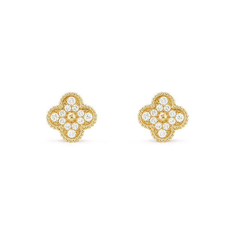 [Cadisa]CLOVER  9.5MM EARRINGS COLLECTION