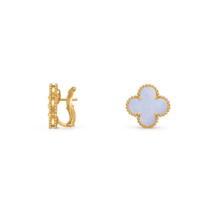 [Cadisa]CLOVER 15MM MOP EARRINGS COLLECTION