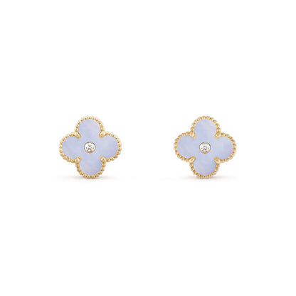 [Cadisa]CLOVER  15MM DIAMOND EARRINGS COLLECTION