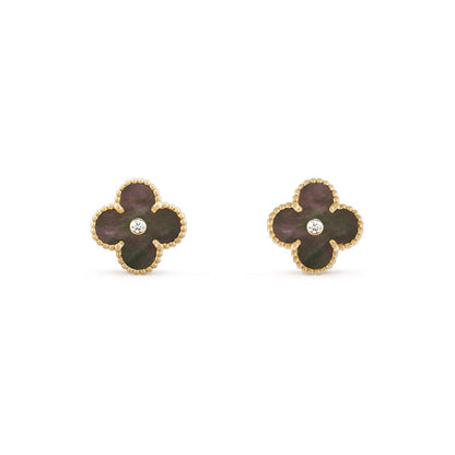 [Cadisa]CLOVER  15MM DIAMOND EARRINGS COLLECTION