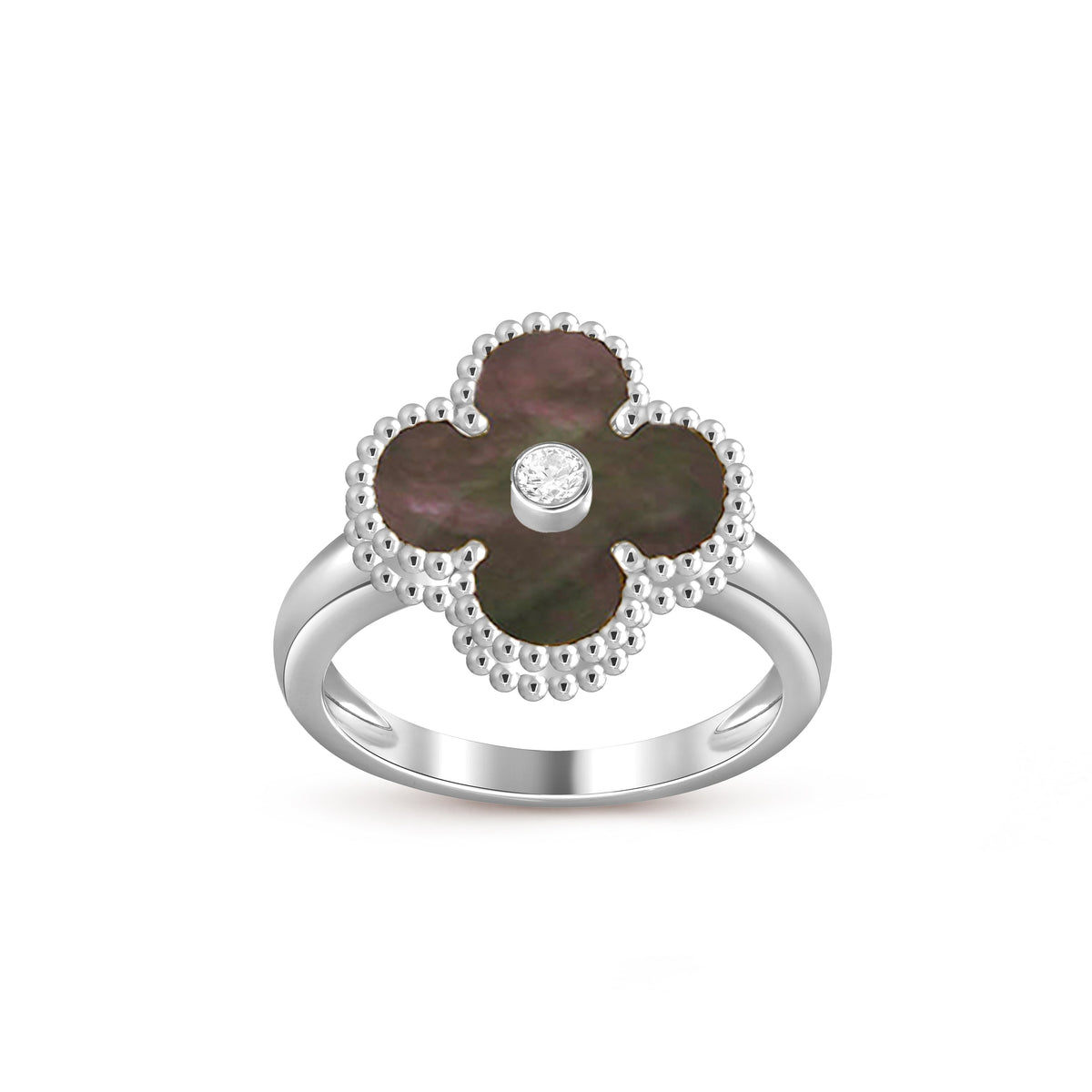 [Cadisa]CLOVER SILVER DIOMND RING COLLECTION