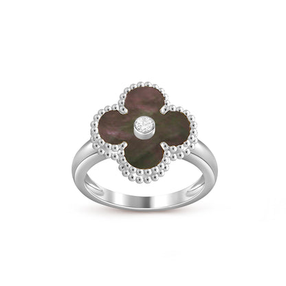 [Cadisa]CLOVER SILVER DIOMND RING COLLECTION
