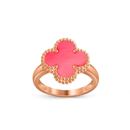 [Cadisa]CLOVER RING ROSE GOLD COLLECTION