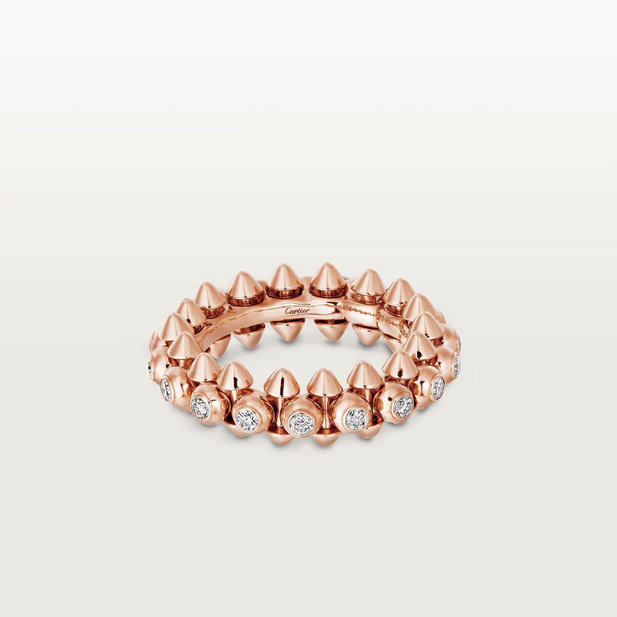 [Cadisa] CLASH 6.8MM DIAMOND MEDIUM RING