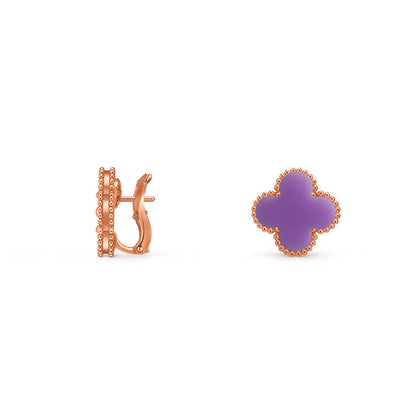 [Cadisa]CLOVER 15MM MOP EARRINGS COLLECTION