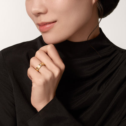 [Cadisa] LOVE 5.5MM 6 DIAMOND RING