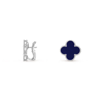 [Cadisa]CLOVER SILVER 15MM MOP EARRINGS COLLECTION