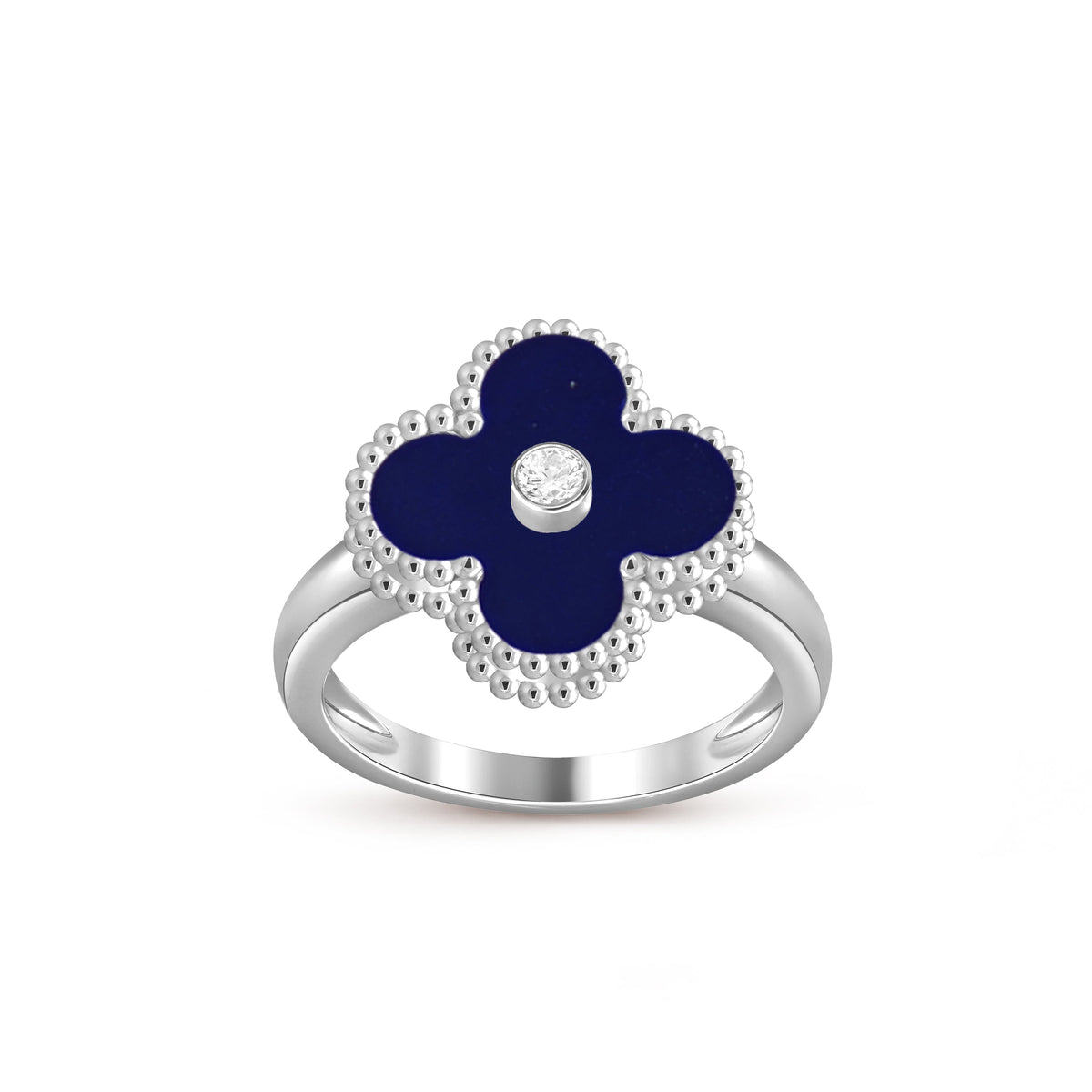 [Cadisa]CLOVER SILVER DIOMND RING COLLECTION