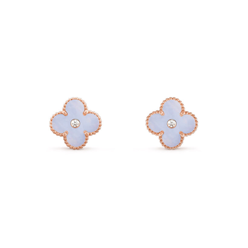 [Cadisa]CLOVER  15MM DIAMOND EARRINGS COLLECTION