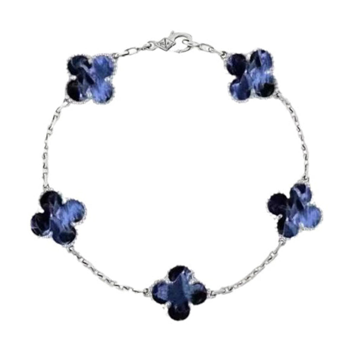 [Cadisa]CLOVER 5 MOTIF PIETERSITE BRACELET COLLECTION