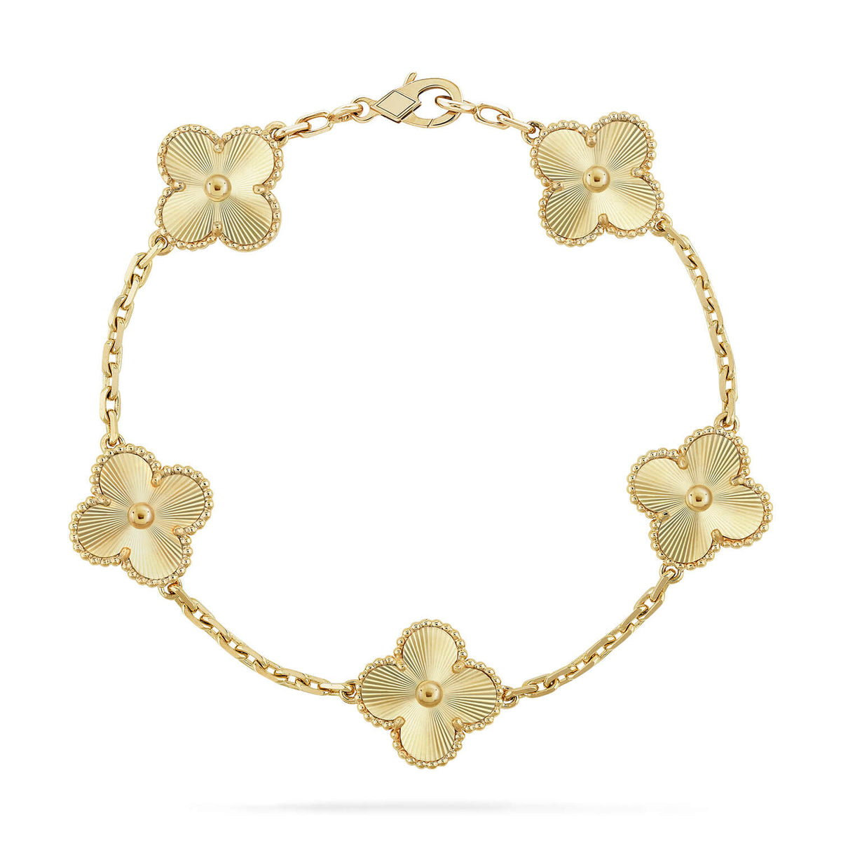 [Cadisa]Clover & Clash Bracelet 3-Piece Stack set