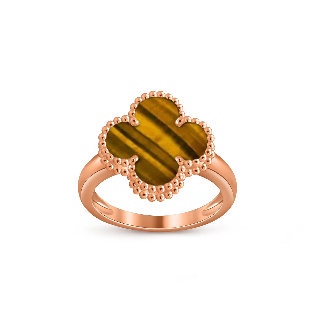 [Cadisa]CLOVER RING ROSE GOLD COLLECTION