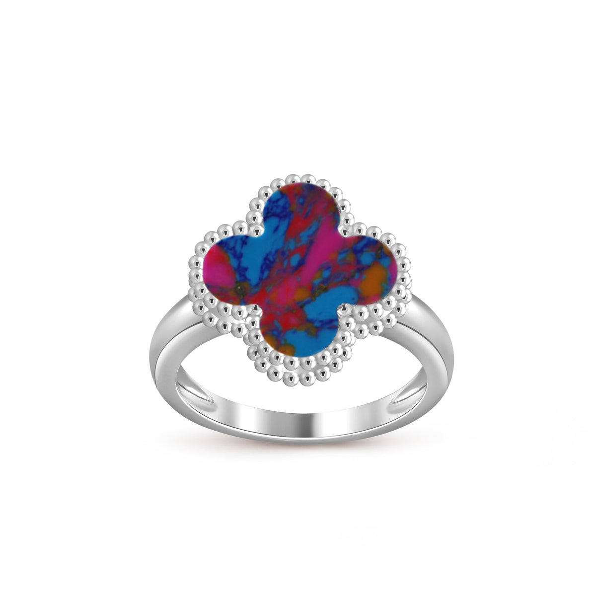 [Cadisa]CLOVER SILVER RING COLLECTION